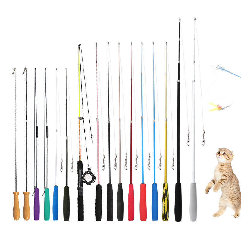 DIY Interactive Cat Toys Cat Tease Stick